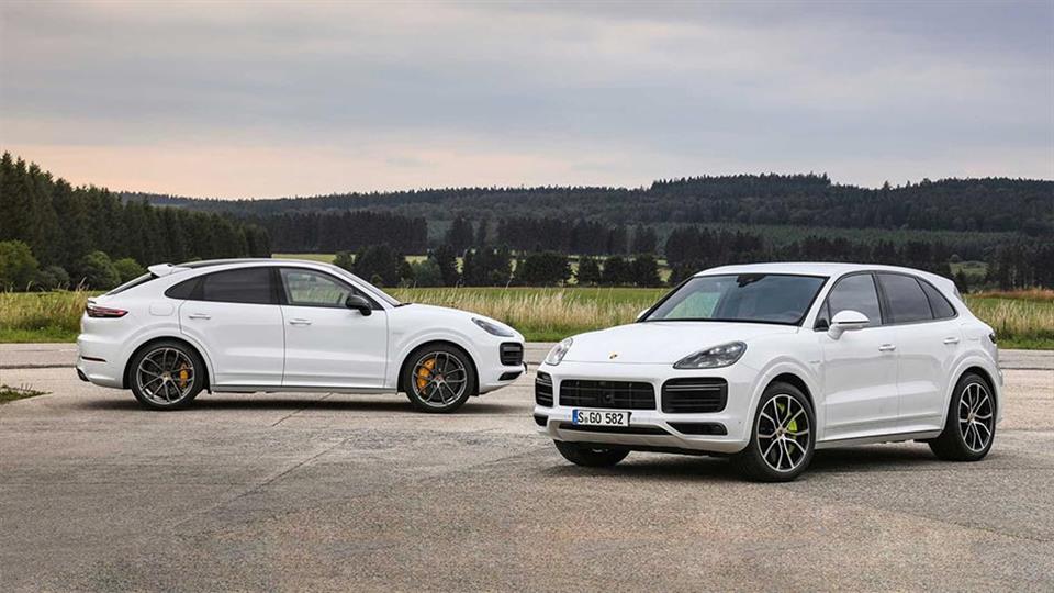 نسخه‌های هیبریدی پورشه کاین